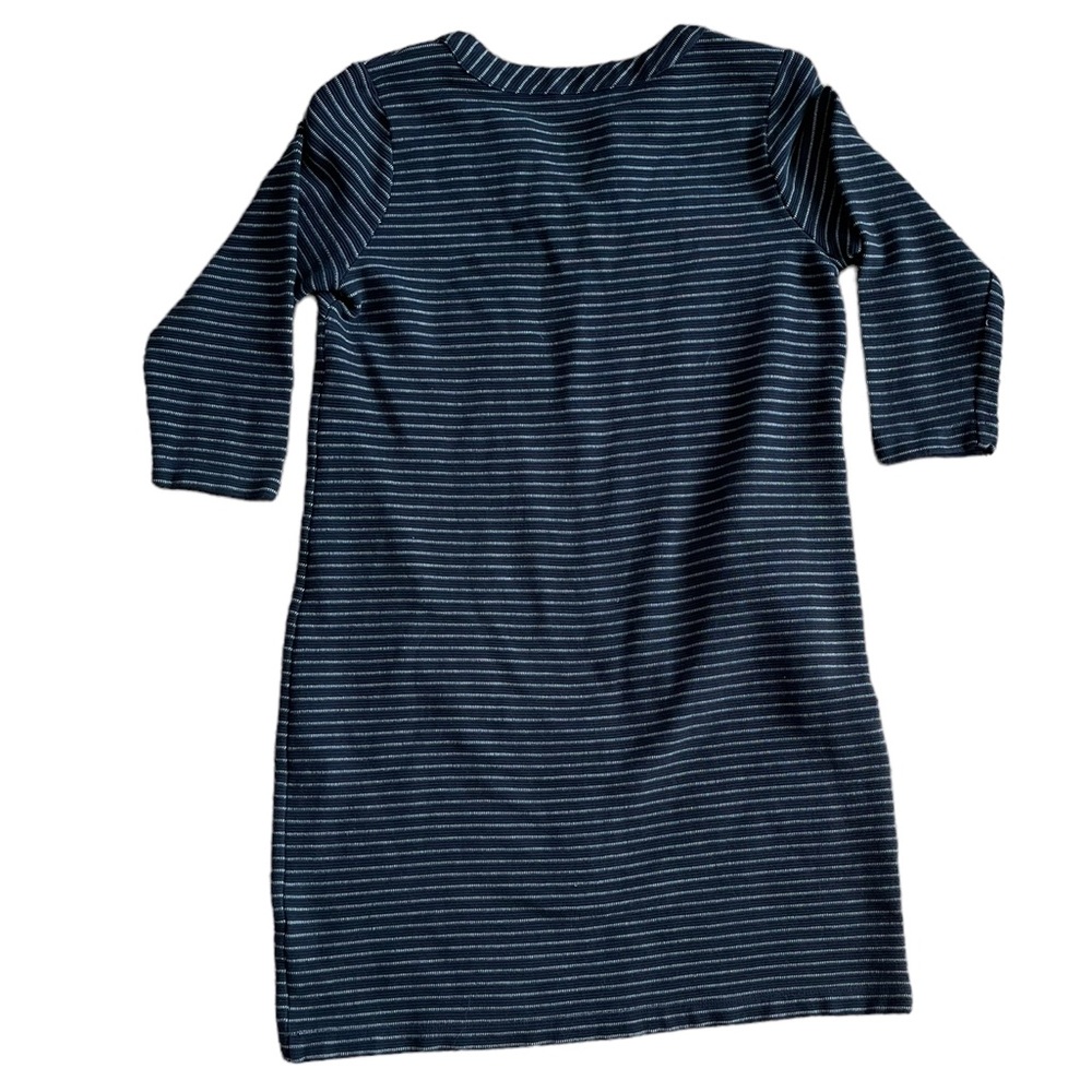 J. Jill Navy & White Stripe Dress | Women’s Small Petite - Picture 4 of 5
